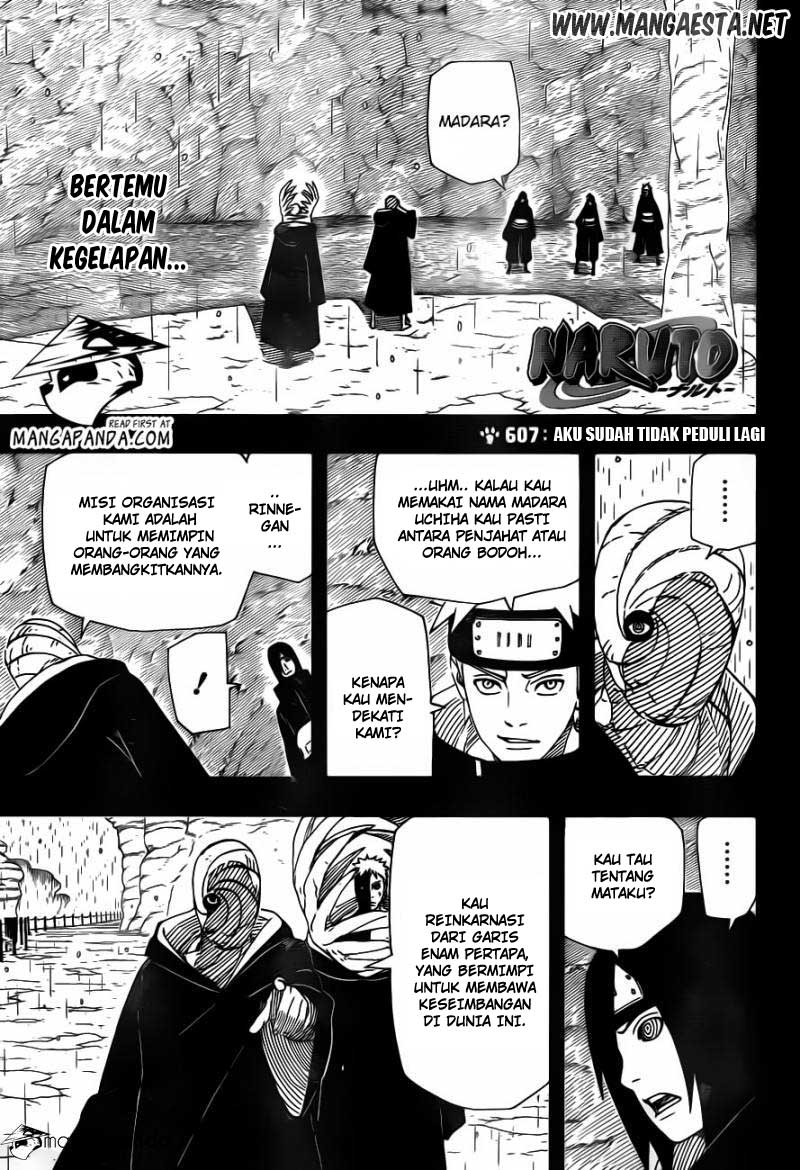 Naruto Chapter 607 - halaman 1