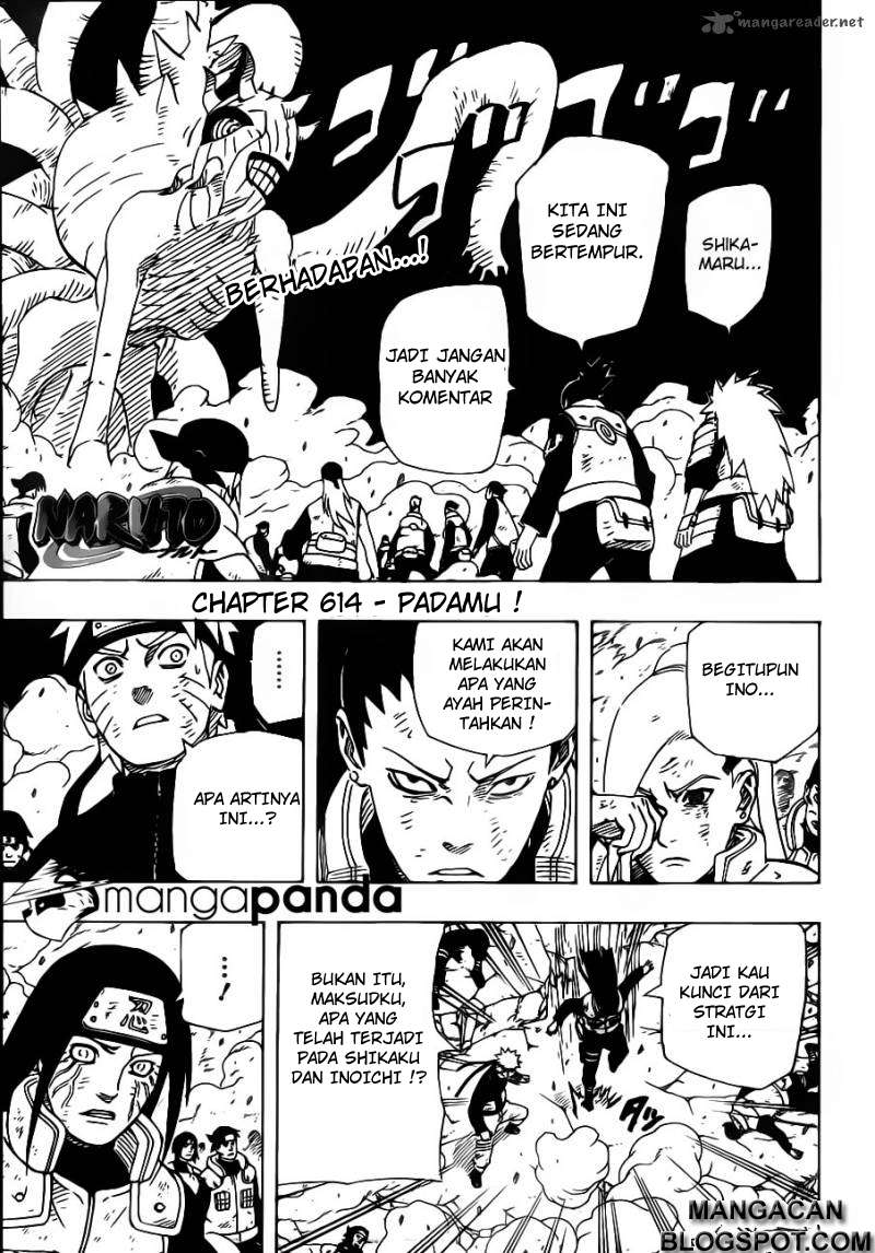 Naruto Chapter 614 - halaman 1