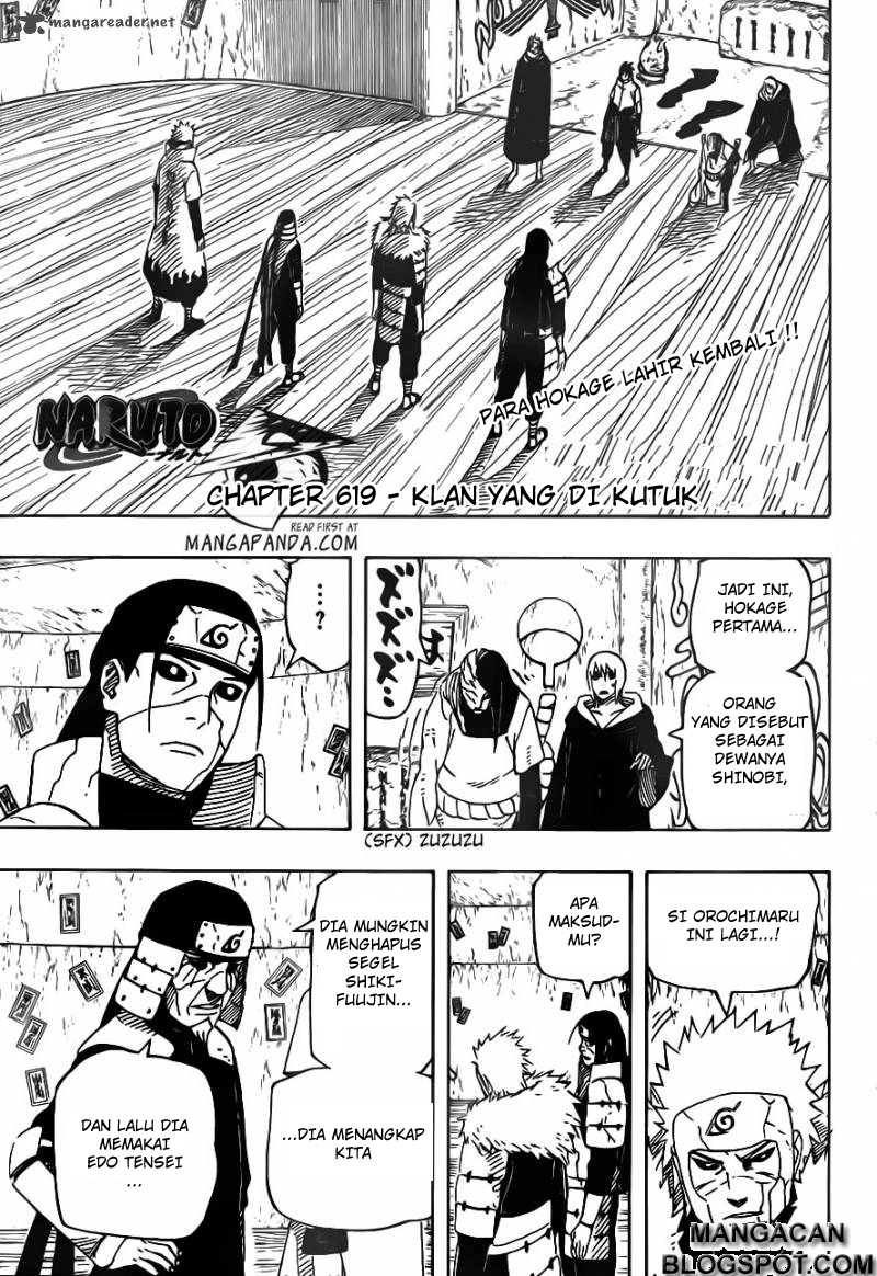 Naruto Chapter 619 - halaman 1
