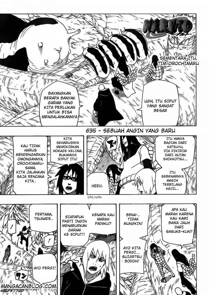 Naruto Chapter 635 - halaman 1