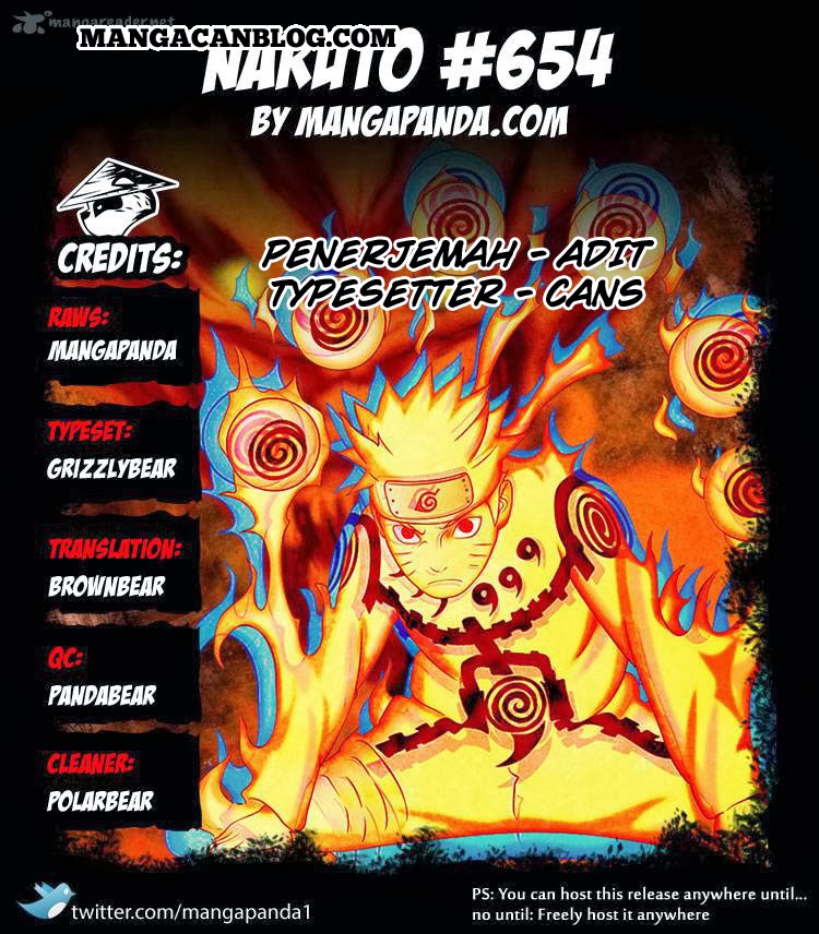 Naruto Chapter 654 - halaman 1
