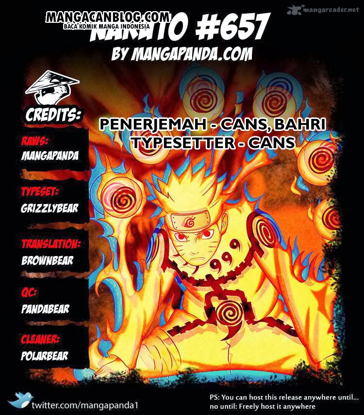 Naruto Chapter 657 - halaman 1