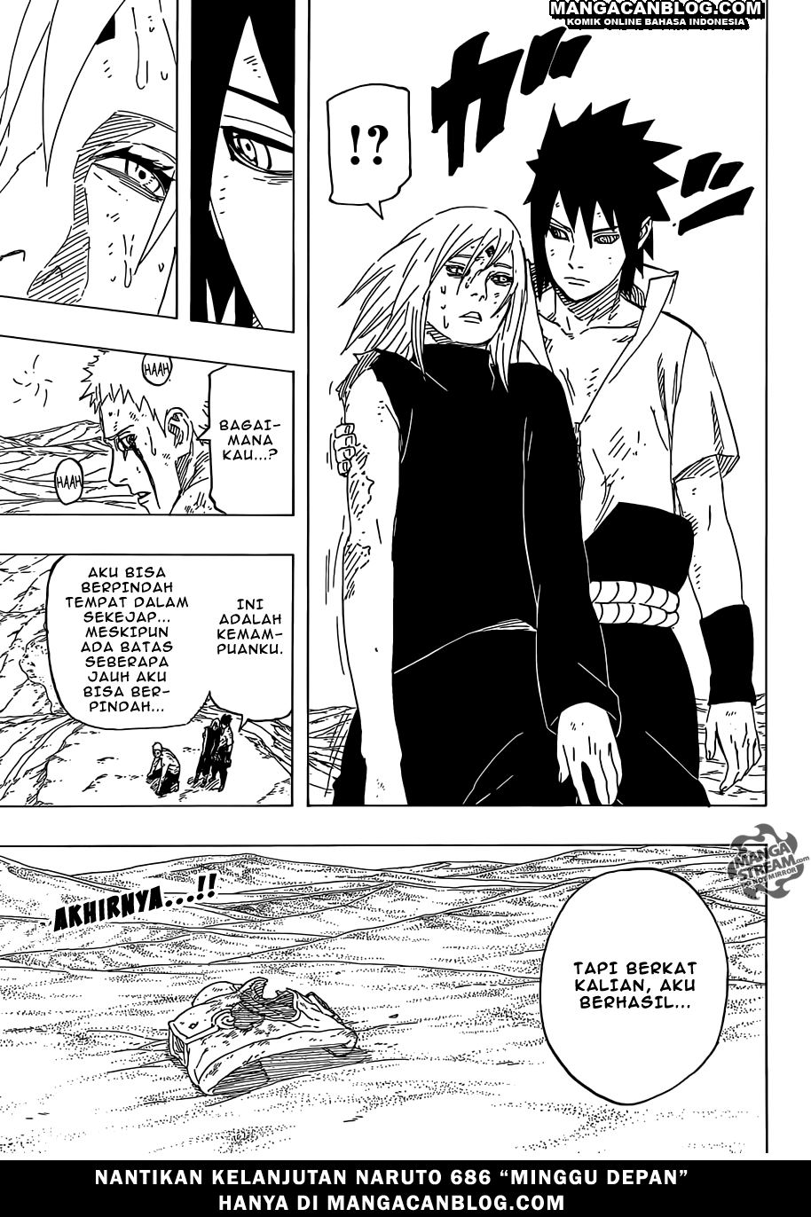 Naruto Chapter 685 - halaman 20