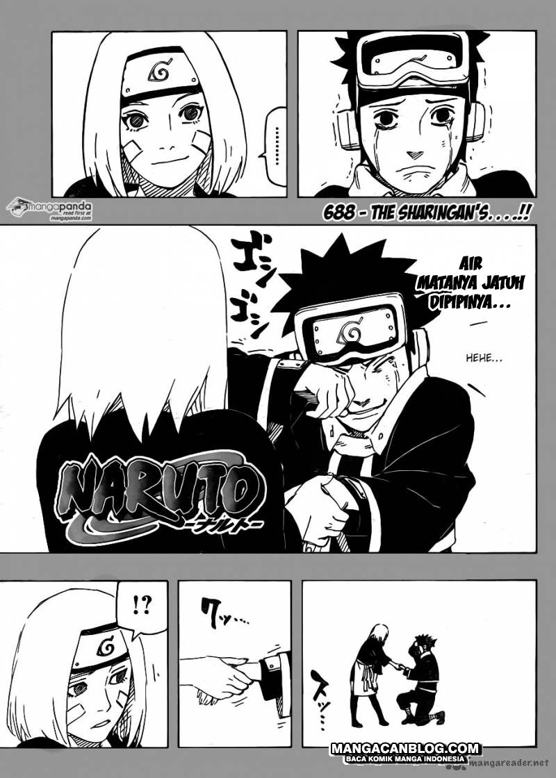 Naruto Chapter 688 - halaman 3