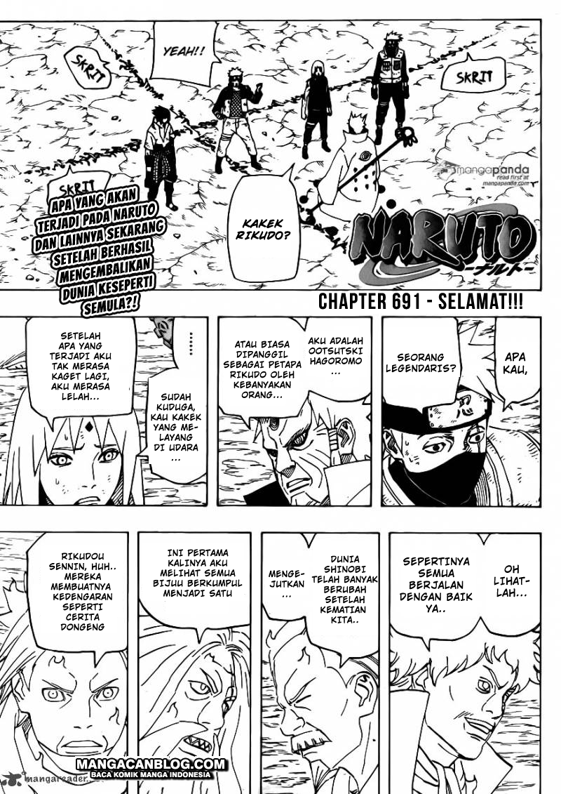 Naruto Chapter 691 - halaman 3