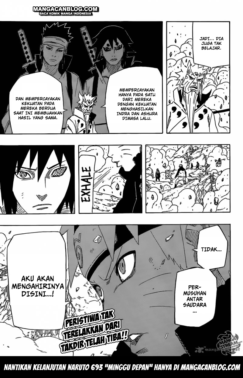 Naruto Chapter 692 - halaman 18