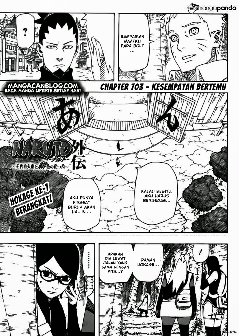 Naruto Chapter 703 - halaman 1