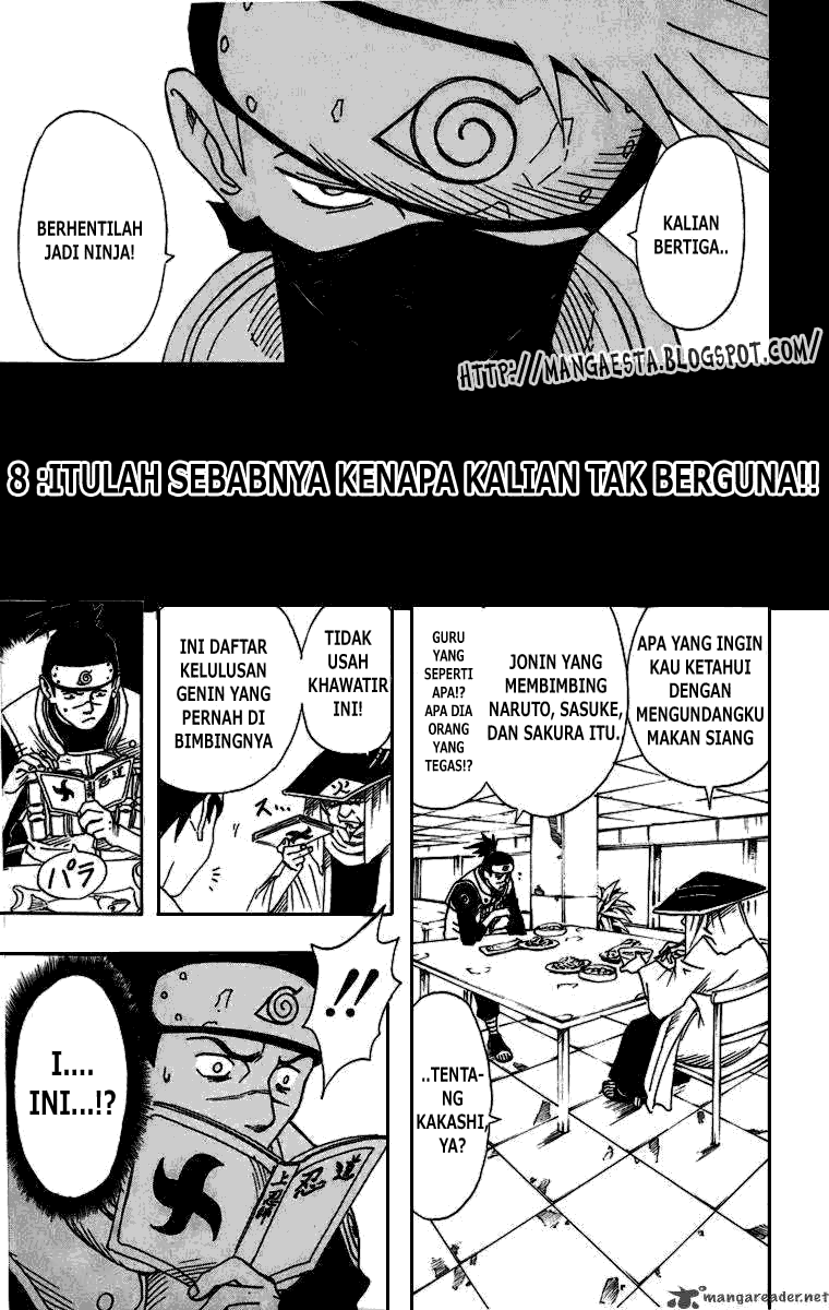 Naruto Chapter 8 - halaman 3