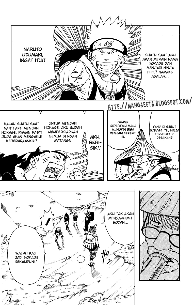 Naruto Chapter 9 - halaman 14