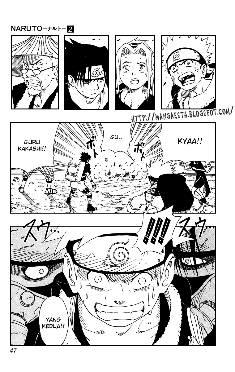 Naruto Chapter 9 - halaman 22