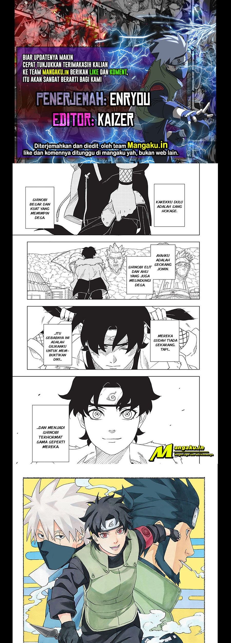 Naruto: Konoha’s Story—The Steam Ninja Scrolls Chapter 1.1 - halaman 1