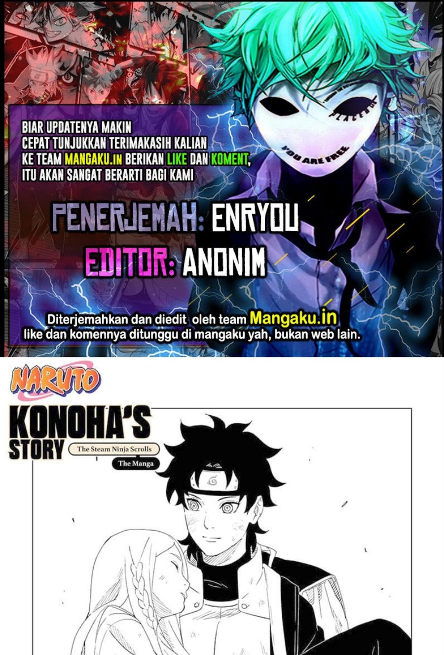 Naruto: Konoha’s Story—The Steam Ninja Scrolls Chapter 15 - halaman 1