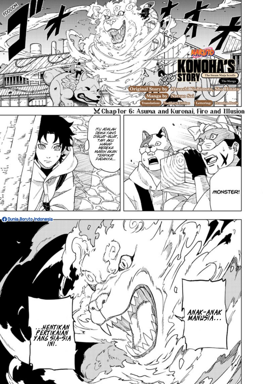 Naruto: Konoha’s Story—The Steam Ninja Scrolls Chapter 6 - halaman 1