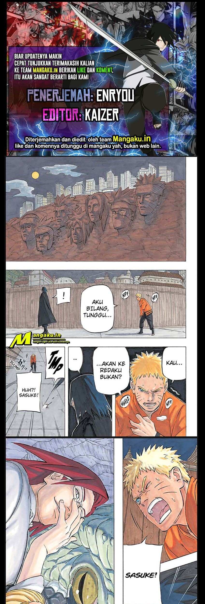 Naruto Sasuke’s Story The Uchiha And The Heavenly Stardust Chapter 1.1 - halaman 1