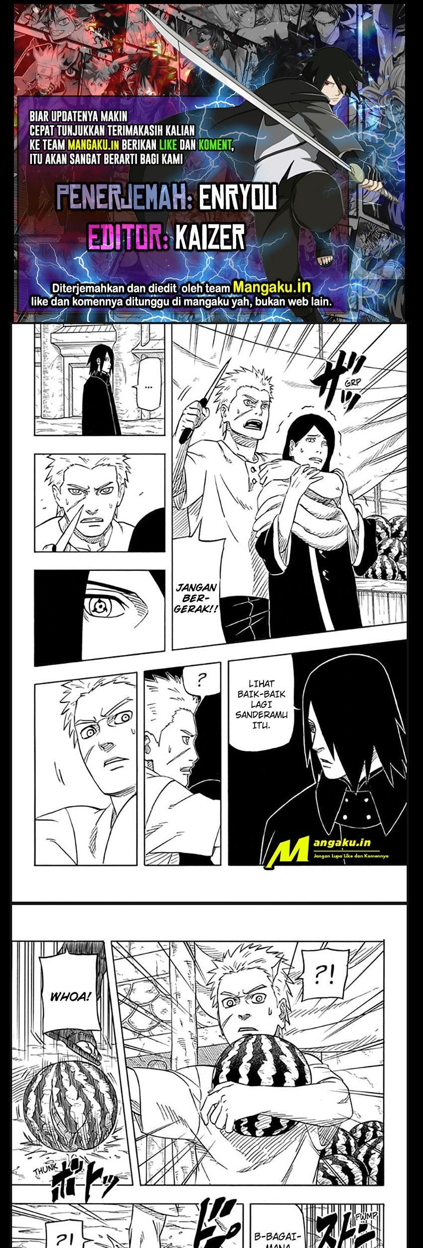 Naruto Sasuke’s Story The Uchiha And The Heavenly Stardust Chapter 1.2 - halaman 1