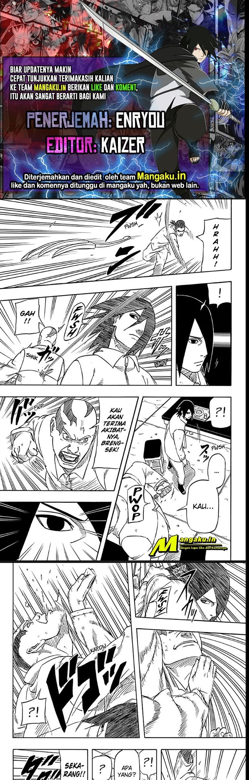 Naruto Sasuke’s Story The Uchiha And The Heavenly Stardust Chapter 1.3 - halaman 1