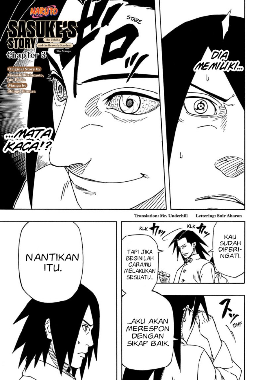 Naruto Sasuke’s Story The Uchiha And The Heavenly Stardust Chapter 3 - halaman 1