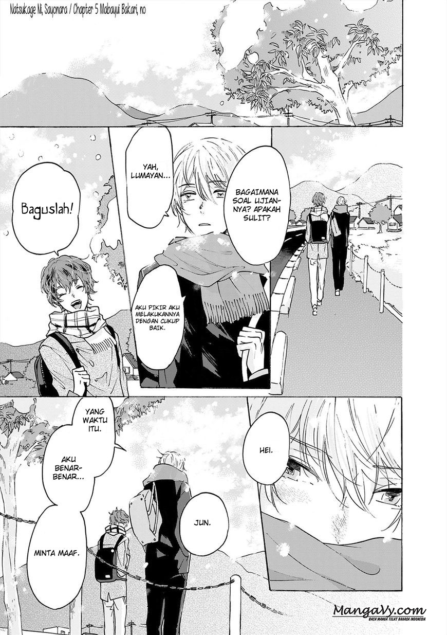 Natsukage ni, Sayonara Chapter 5 - halaman 2