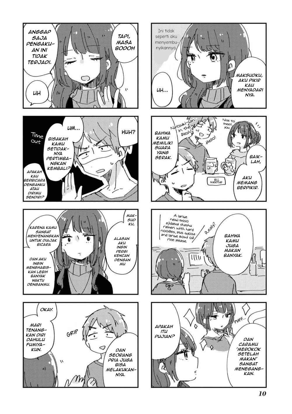 Natsuki-kun wa Kyou mo Kirei Chapter 1 - halaman 12
