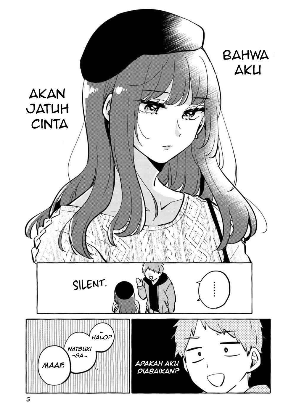 Natsuki-kun wa Kyou mo Kirei Chapter 1 - halaman 7