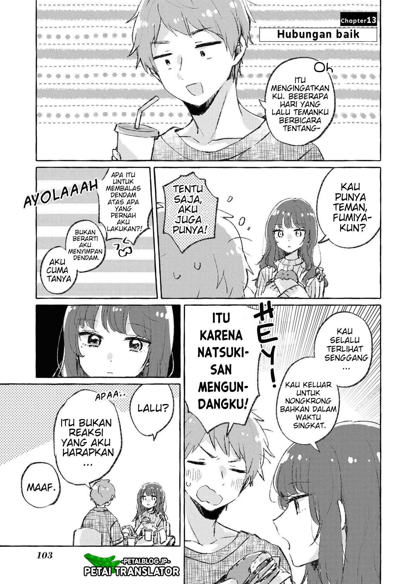 Natsuki-kun wa Kyou mo Kirei Chapter 13 - halaman 2