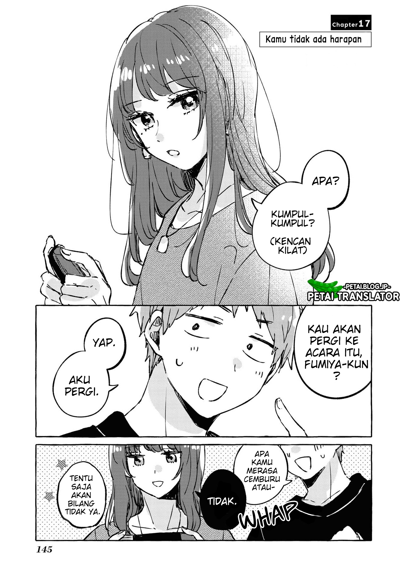 Natsuki-kun wa Kyou mo Kirei Chapter 17 - halaman 2