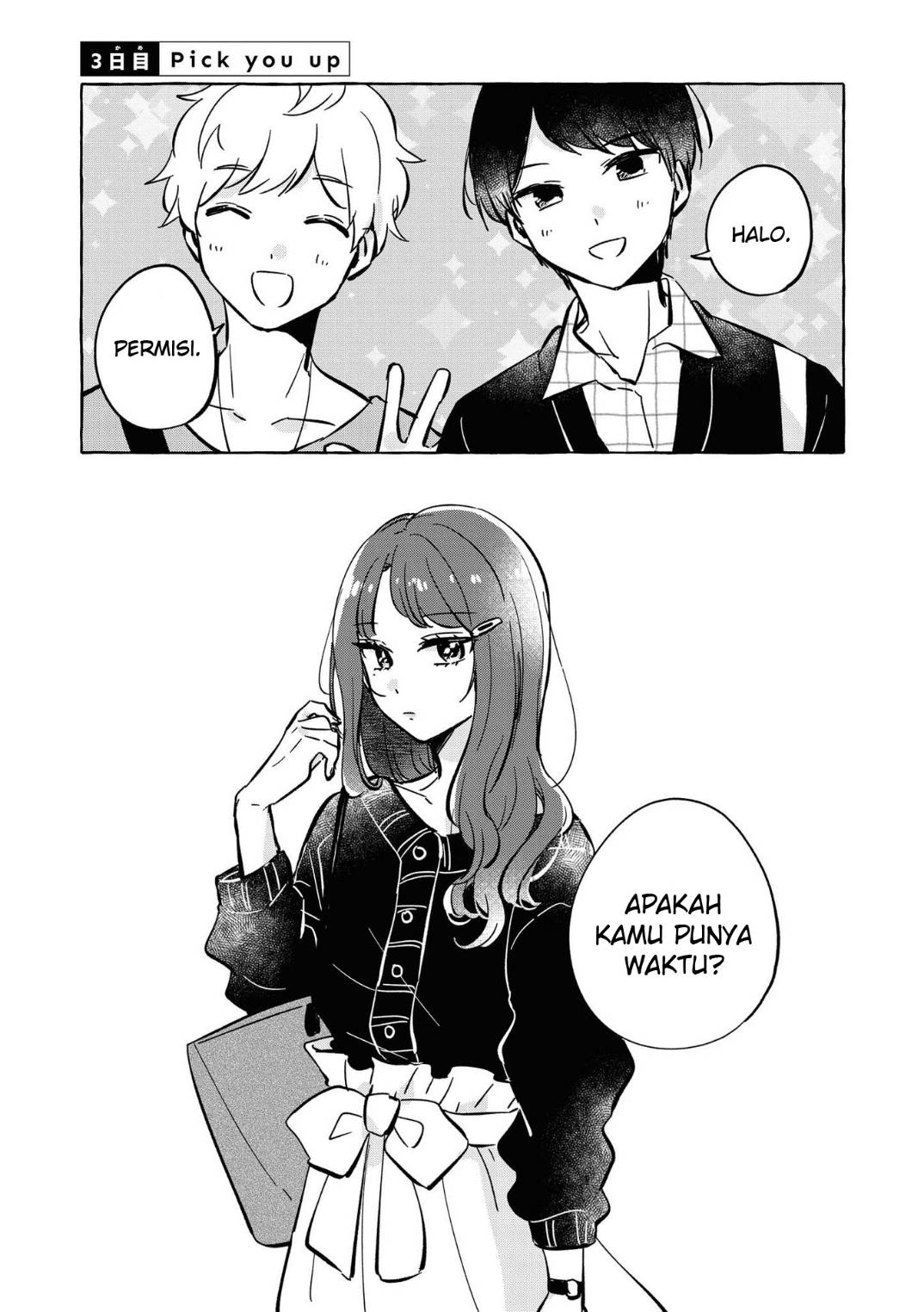Natsuki-kun wa Kyou mo Kirei Chapter 3 - halaman 2