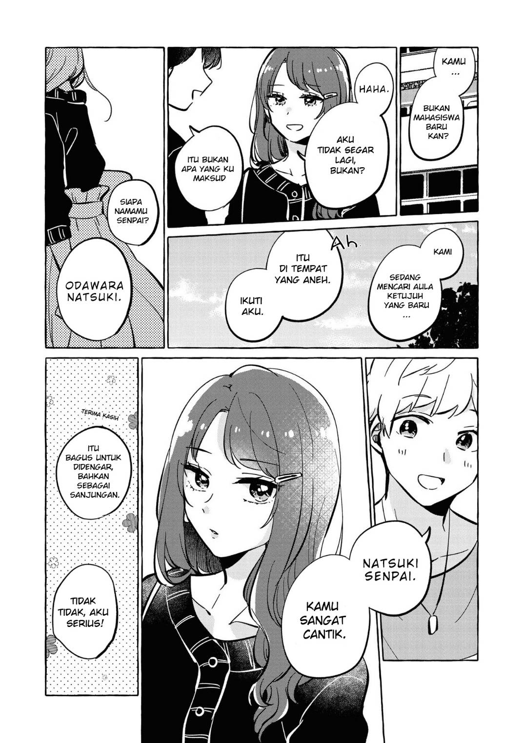 Natsuki-kun wa Kyou mo Kirei Chapter 3 - halaman 3