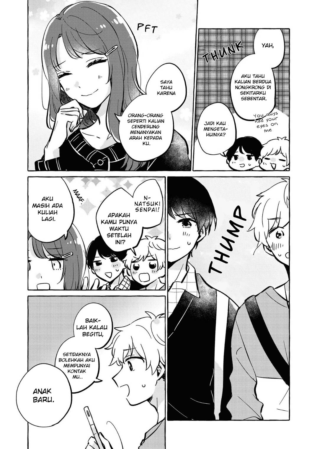 Natsuki-kun wa Kyou mo Kirei Chapter 3 - halaman 4