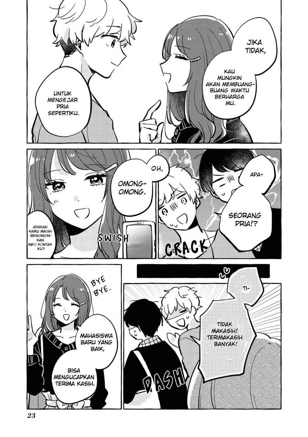Natsuki-kun wa Kyou mo Kirei Chapter 3 - halaman 6