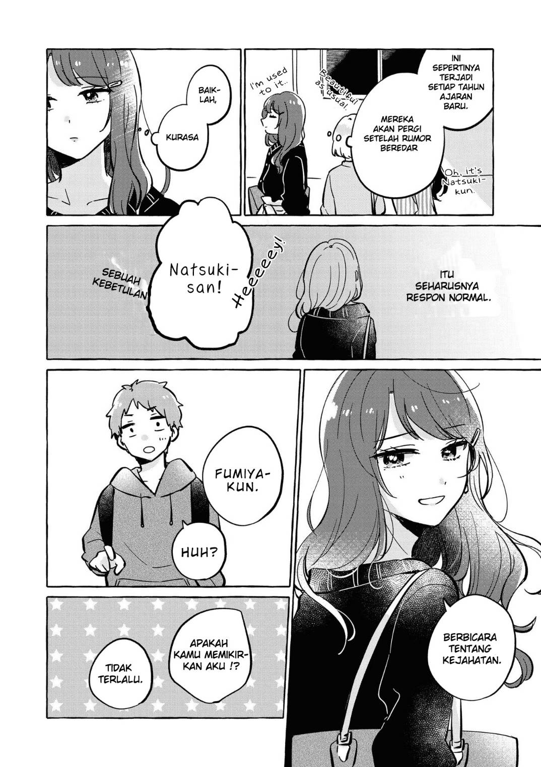 Natsuki-kun wa Kyou mo Kirei Chapter 3 - halaman 7