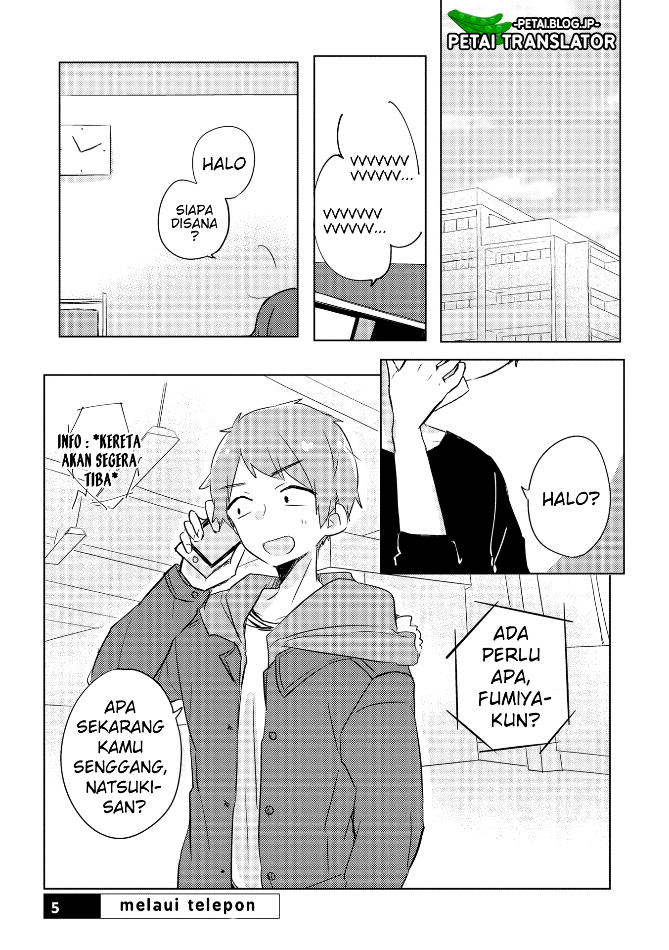 Natsuki-kun wa Kyou mo Kirei Chapter 5 - halaman 1