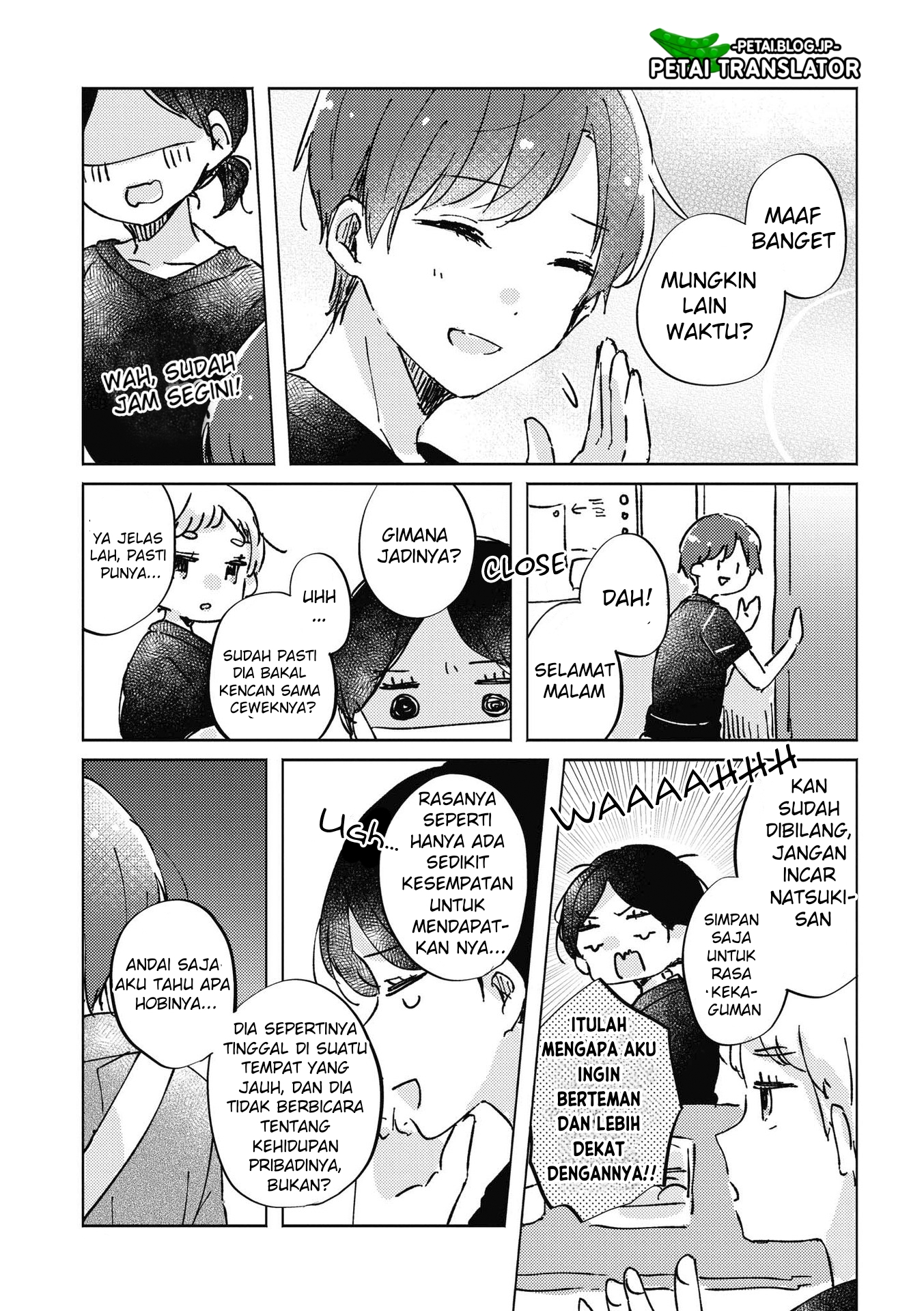 Natsuki-kun wa Kyou mo Kirei Chapter 7 - halaman 4