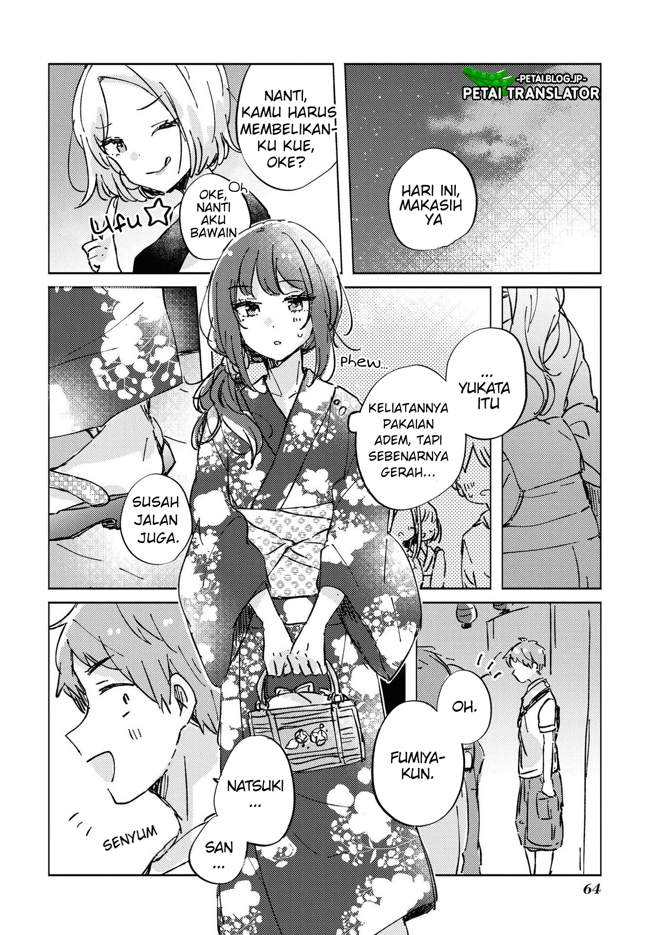 Natsuki-kun wa Kyou mo Kirei Chapter 8 - halaman 7