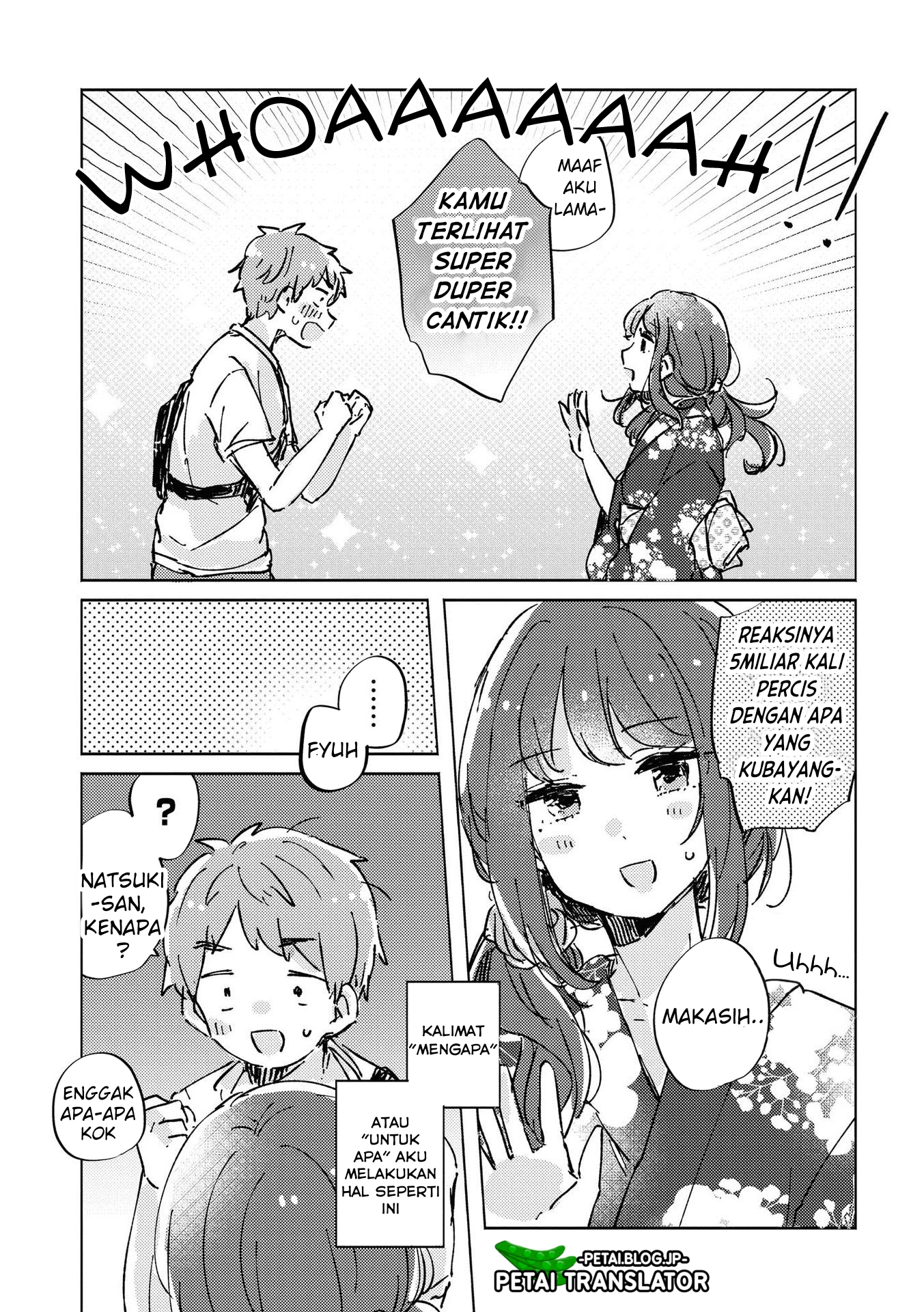 Natsuki-kun wa Kyou mo Kirei Chapter 8 - halaman 8