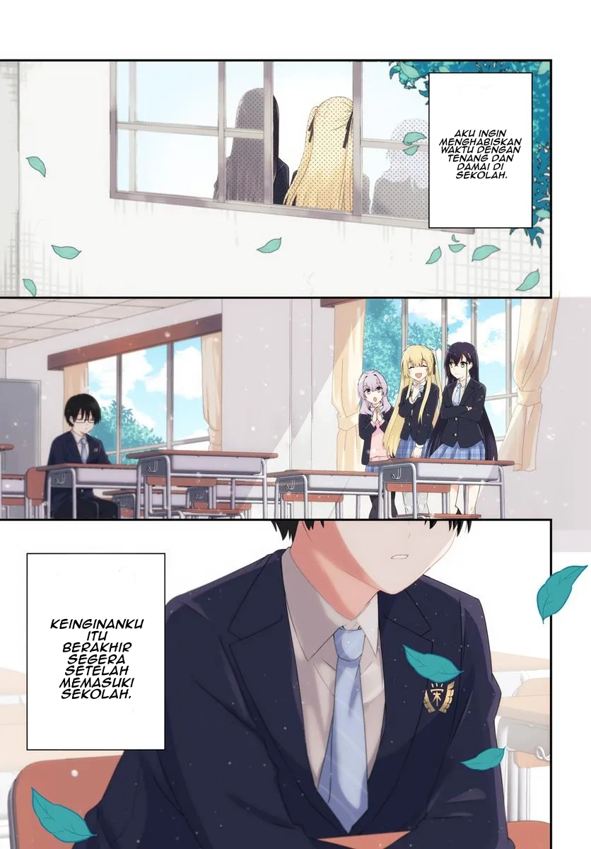 Nazeka S-kyuu Bijo-tachi no Wadai ni Ore ga Agaru Ken Chapter 1 - halaman 2
