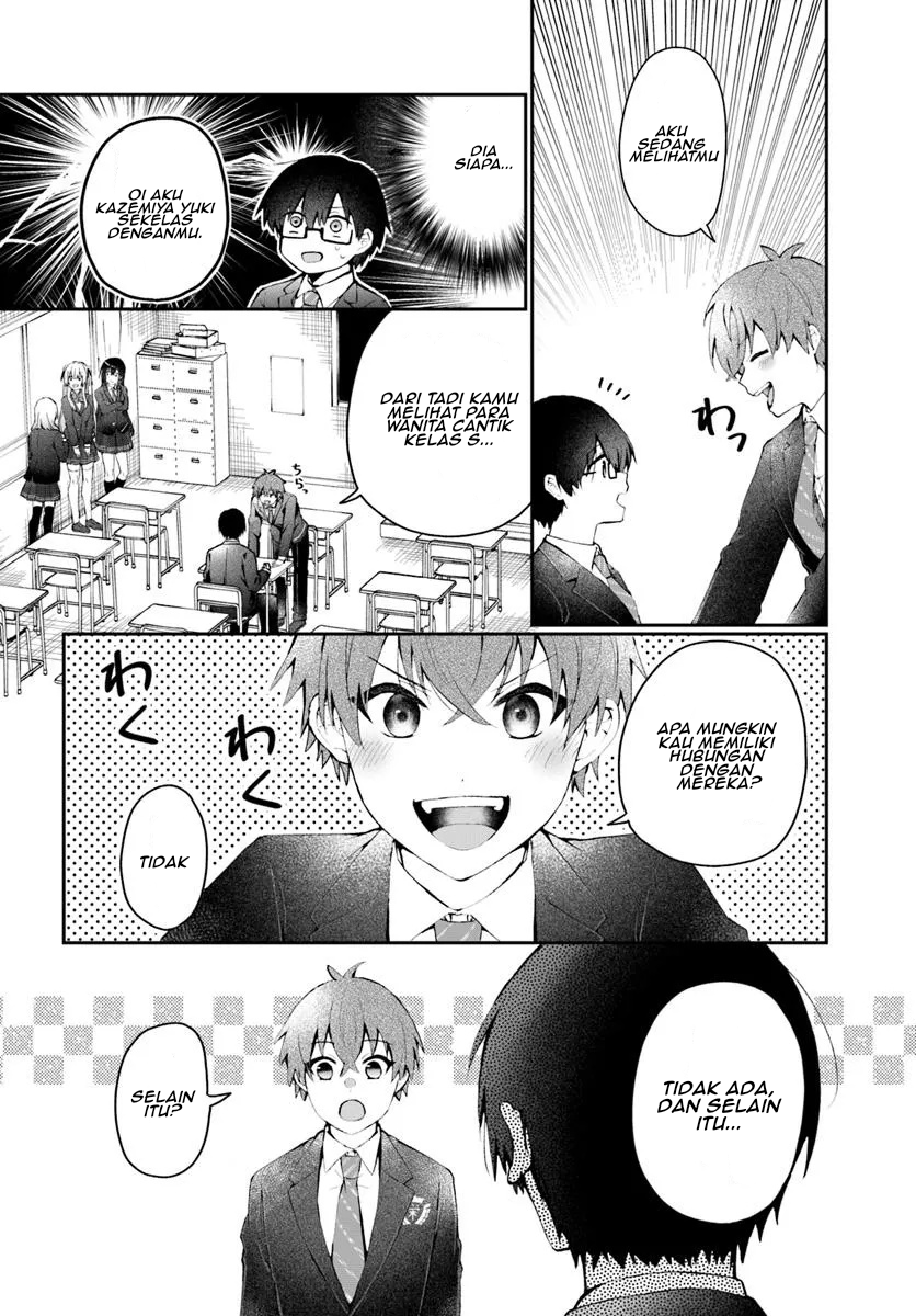 Nazeka S-kyuu Bijo-tachi no Wadai ni Ore ga Agaru Ken Chapter 1 - halaman 9