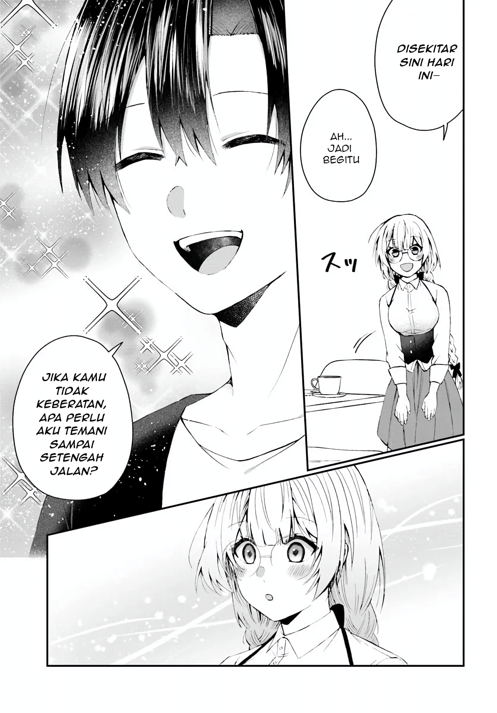 Nazeka S-kyuu Bijo-tachi no Wadai ni Ore ga Agaru Ken Chapter 2.3 - halaman 6