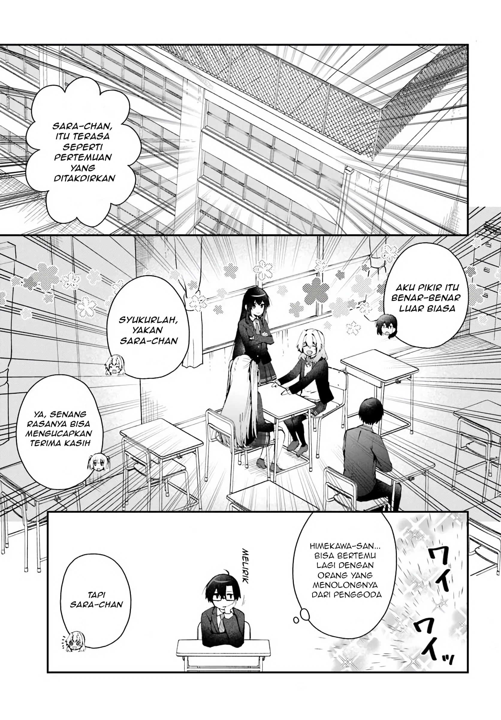Nazeka S-kyuu Bijo-tachi no Wadai ni Ore ga Agaru Ken Chapter 2.3 - halaman 8