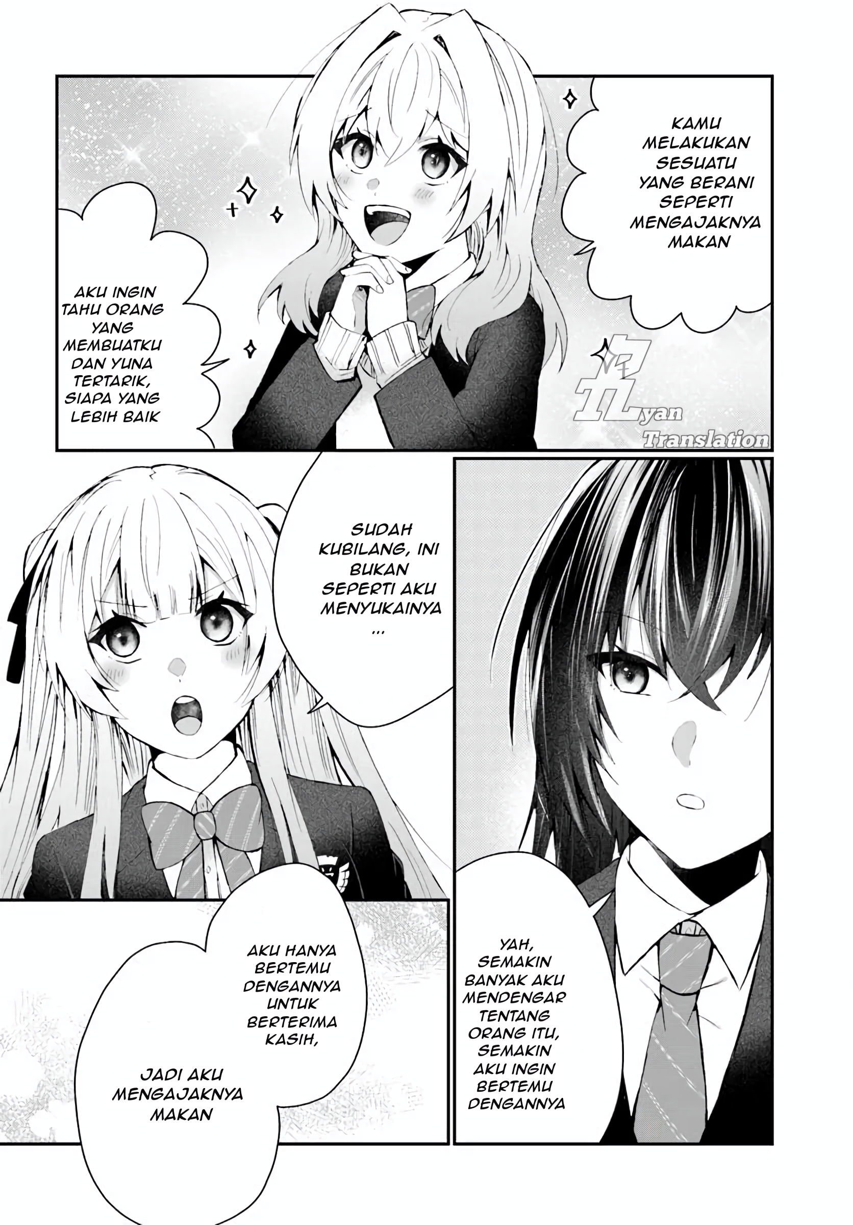 Nazeka S-kyuu Bijo-tachi no Wadai ni Ore ga Agaru Ken Chapter 2.3 - halaman 9