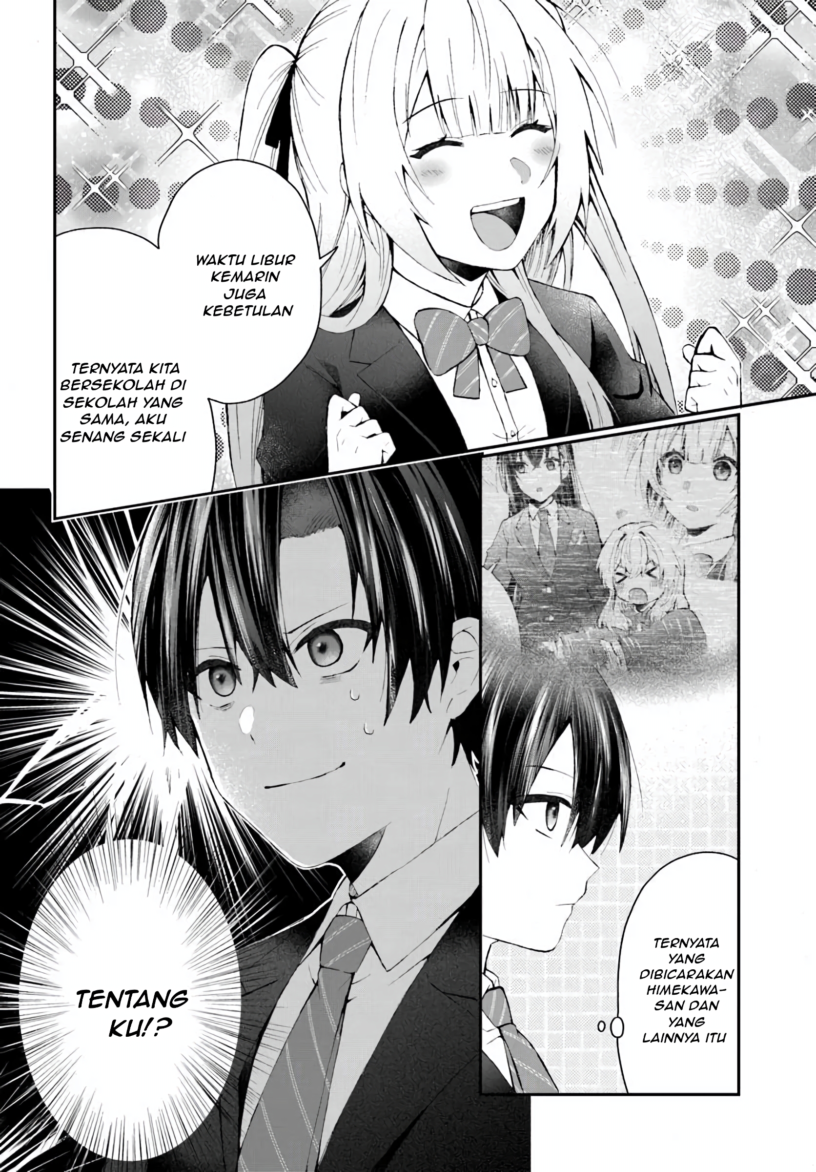 Nazeka S-kyuu Bijo-tachi no Wadai ni Ore ga Agaru Ken Chapter 3.1 - halaman 3