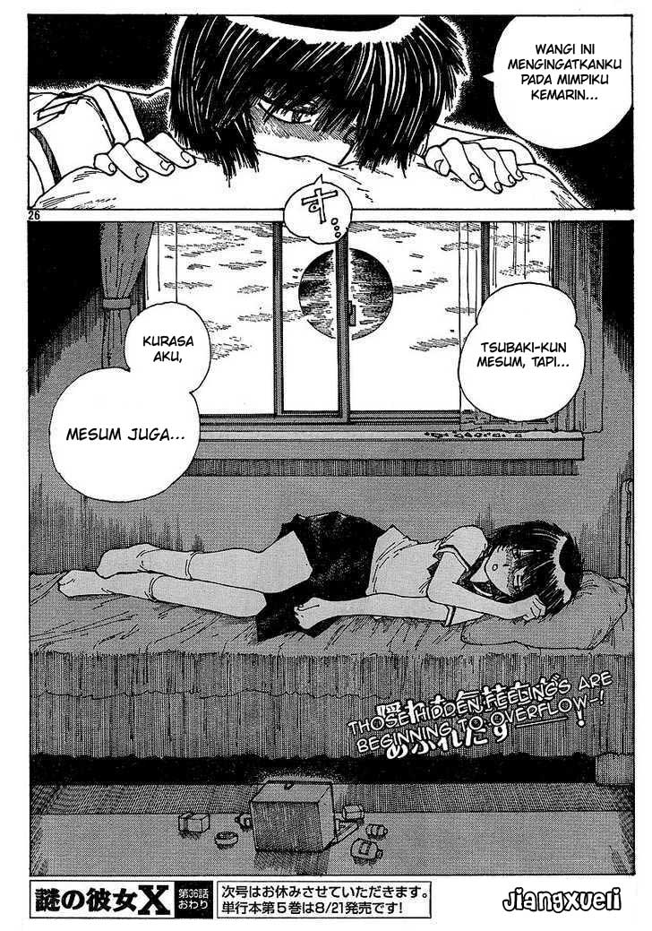 Nazo no Kanojo X Chapter 36 - halaman 27