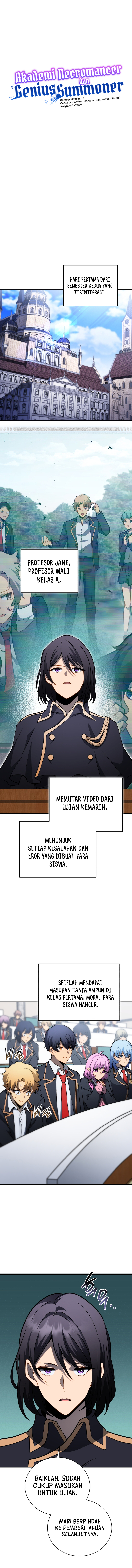 Necromancer Academy and the Genius Summoner Chapter 195 - halaman 9