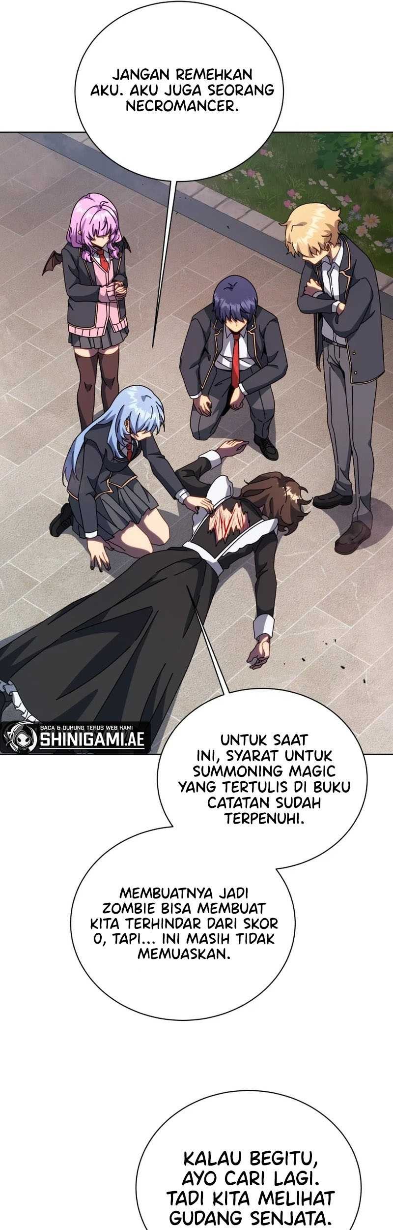 Necromancer Academy’s Genius Summoner Chapter 115 - halaman 22
