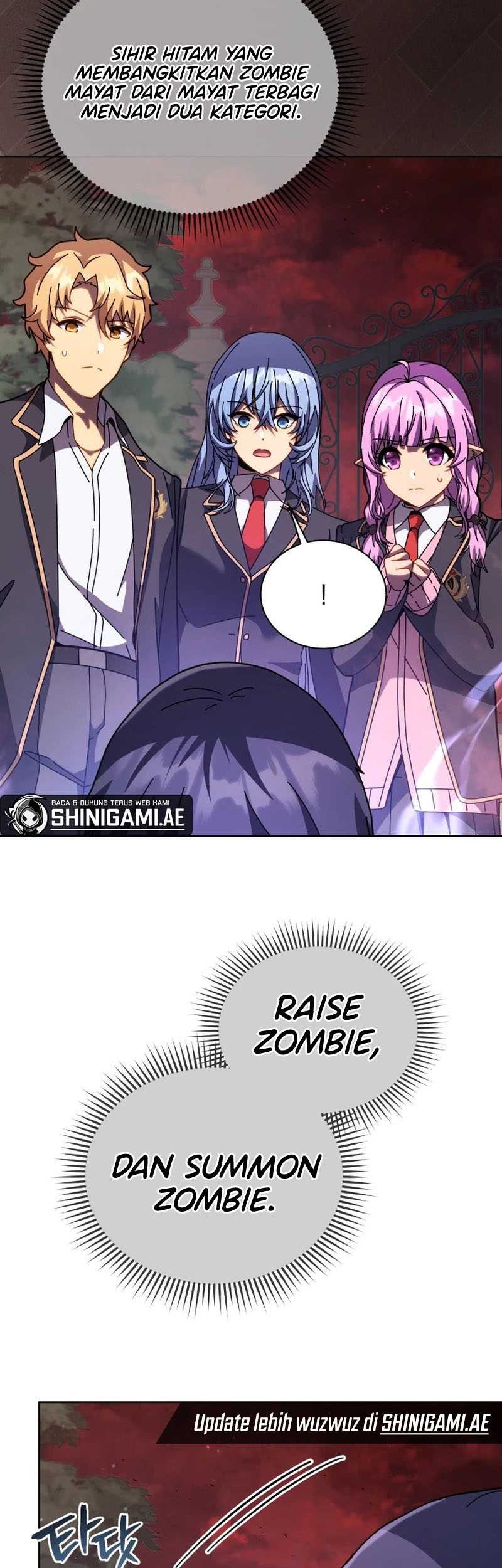 Necromancer Academy’s Genius Summoner Chapter 115 - halaman 35