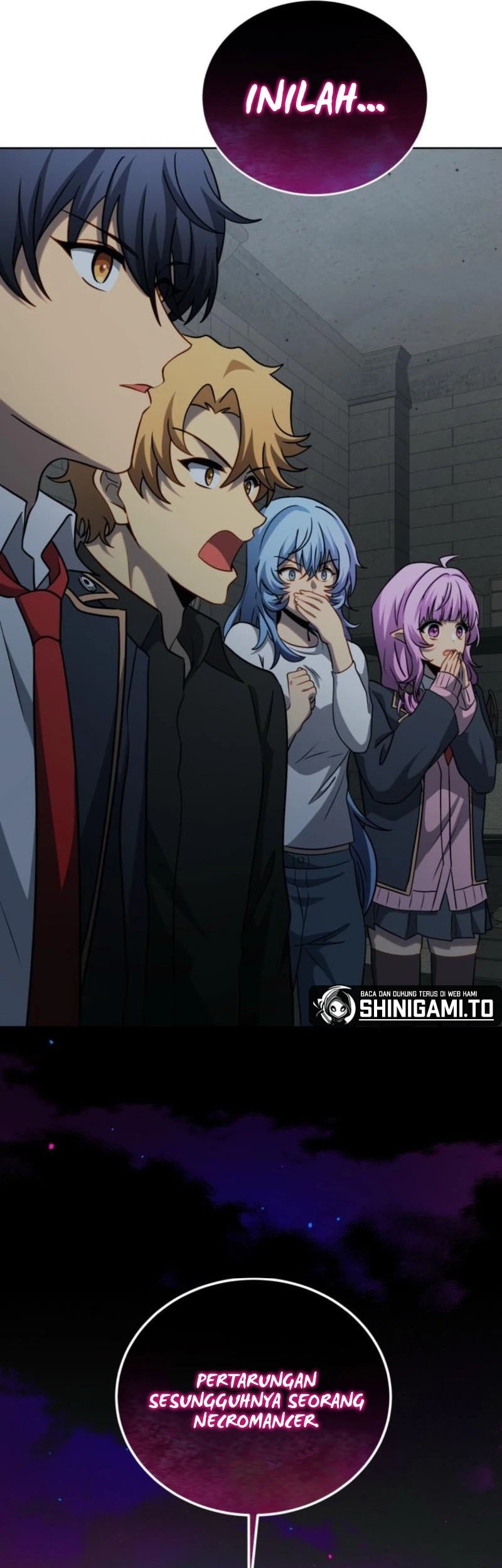 Necromancer Academy’s Genius Summoner Chapter 184 - halaman 57