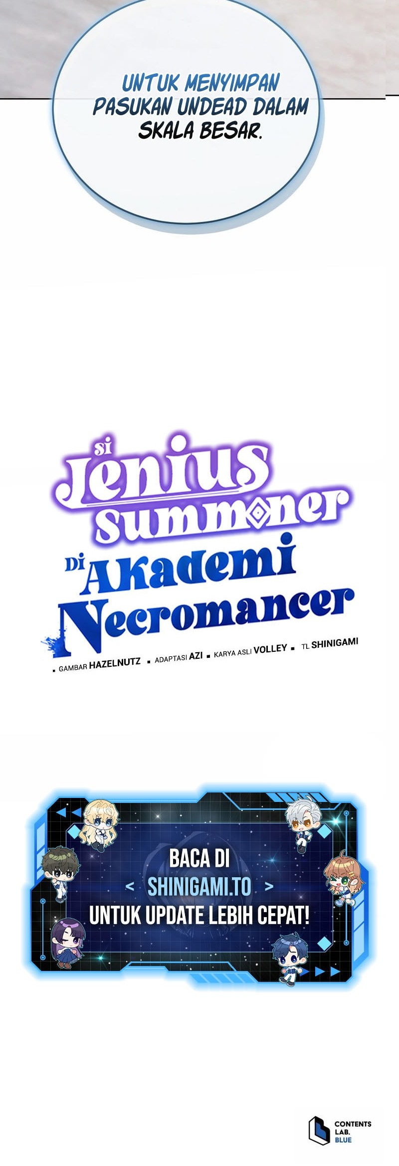 Necromancer Academy’s Genius Summoner Chapter 186 - halaman 26