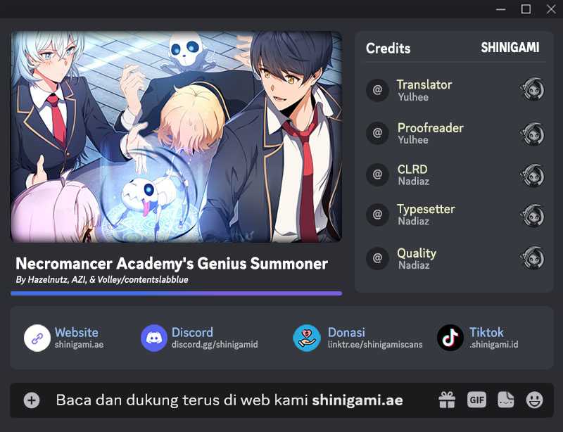 Necromancer Academy’s Genius Summoner Chapter 98 - halaman 1