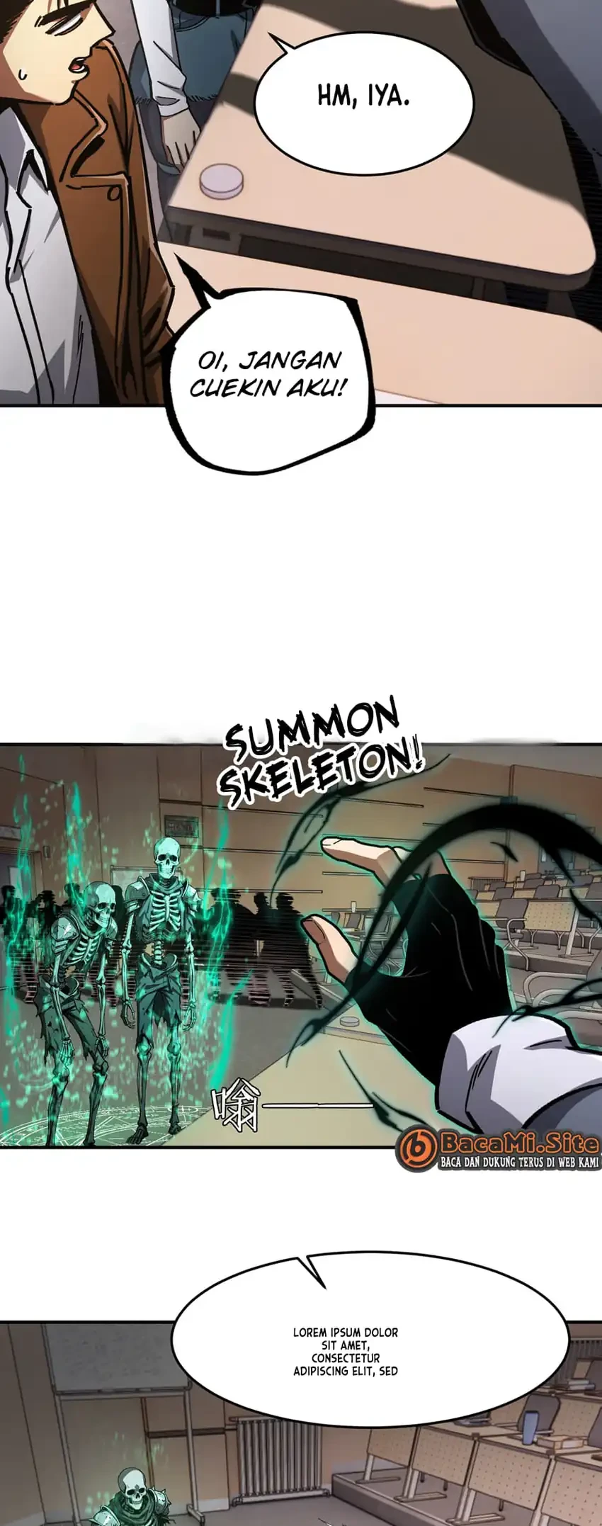 Necromancer: Becoming A God Starting With Skeleton Clone Chapter 10 - halaman 20