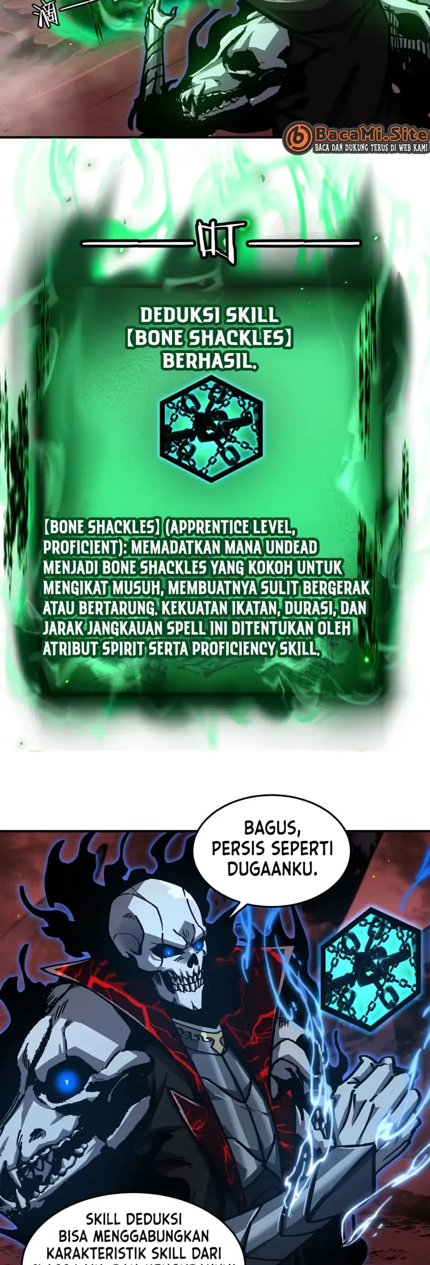 Necromancer: Becoming A God Starting With Skeleton Clone Chapter 11 - halaman 34